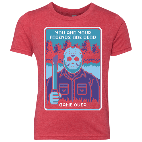 T-Shirts Vintage Red / YXS Game Over Youth Triblend T-Shirt