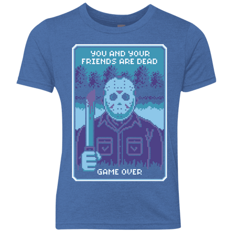 T-Shirts Vintage Royal / YXS Game Over Youth Triblend T-Shirt