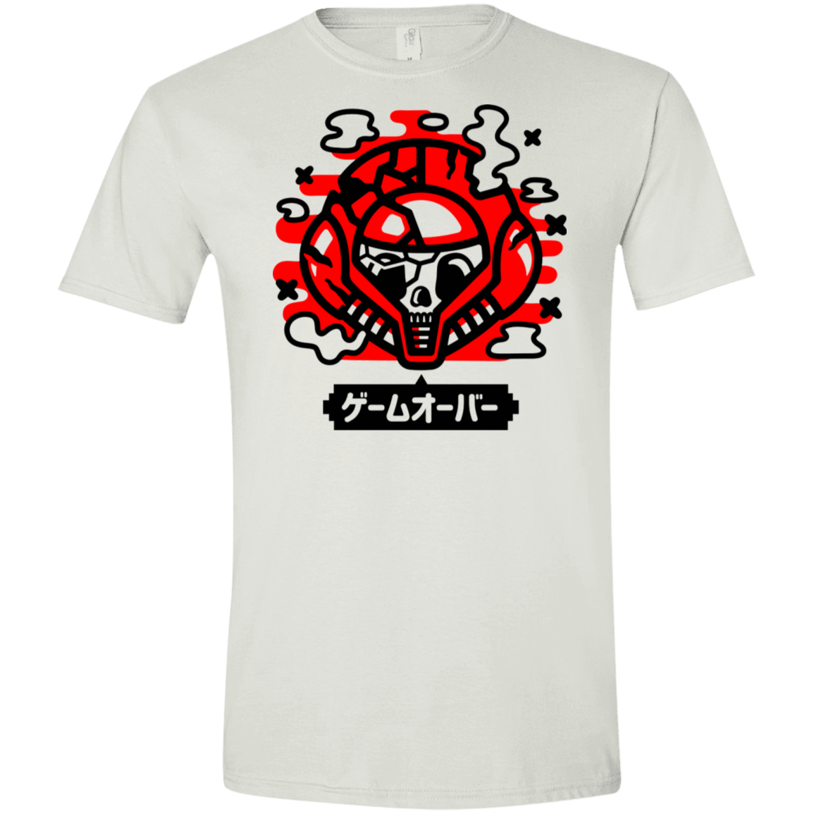 T-Shirts White / X-Small Gameover Samus Men's Semi-Fitted Softstyle