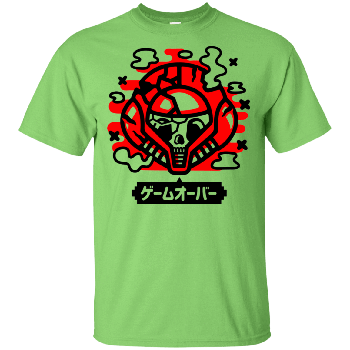 T-Shirts Lime / S Gameover Samus T-Shirt