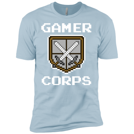 T-Shirts Light Blue / YXS Gamer corps Boys Premium T-Shirt