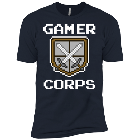 T-Shirts Midnight Navy / YXS Gamer corps Boys Premium T-Shirt