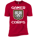 T-Shirts Red / YXS Gamer corps Boys Premium T-Shirt