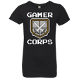T-Shirts Black / YXS Gamer corps Girls Premium T-Shirt