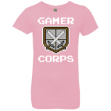 T-Shirts Light Pink / YXS Gamer corps Girls Premium T-Shirt