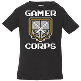 T-Shirts Black / 6 Months Gamer corps Infant Premium T-Shirt