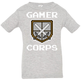 T-Shirts Heather / 6 Months Gamer corps Infant Premium T-Shirt