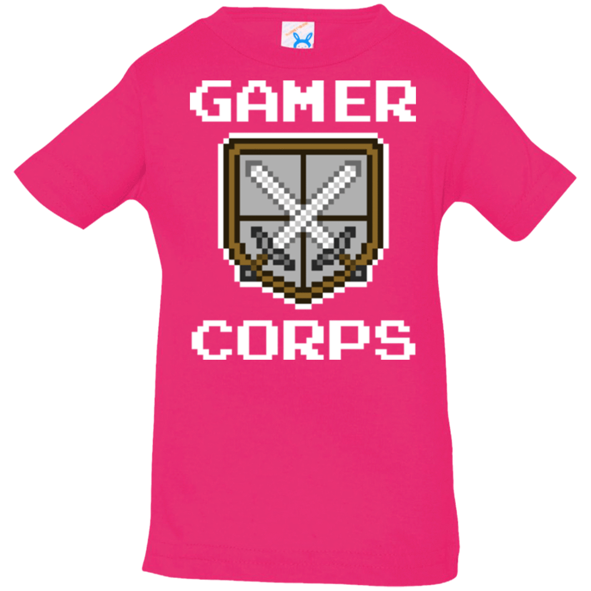 T-Shirts Hot Pink / 6 Months Gamer corps Infant Premium T-Shirt