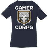 T-Shirts Navy / 6 Months Gamer corps Infant Premium T-Shirt