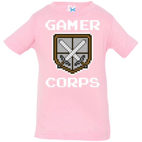 T-Shirts Pink / 6 Months Gamer corps Infant Premium T-Shirt
