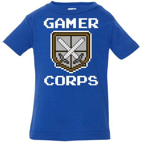 T-Shirts Royal / 6 Months Gamer corps Infant Premium T-Shirt