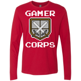 T-Shirts Red / Small Gamer corps Men's Premium Long Sleeve