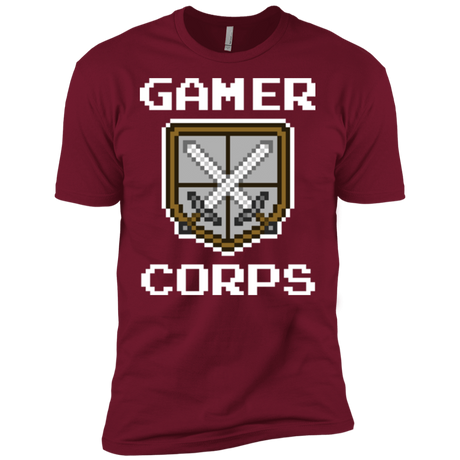 T-Shirts Cardinal / X-Small Gamer corps Men's Premium T-Shirt