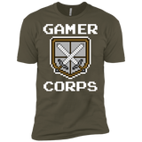 T-Shirts Military Green / X-Small Gamer corps Men's Premium T-Shirt