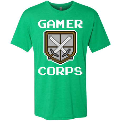 T-Shirts Envy / Small Gamer corps Men's Triblend T-Shirt