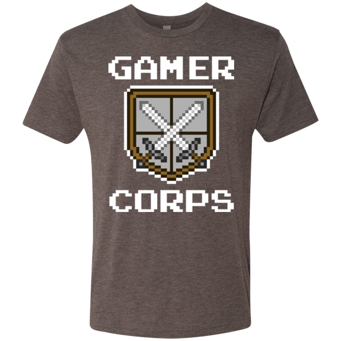 T-Shirts Macchiato / Small Gamer corps Men's Triblend T-Shirt