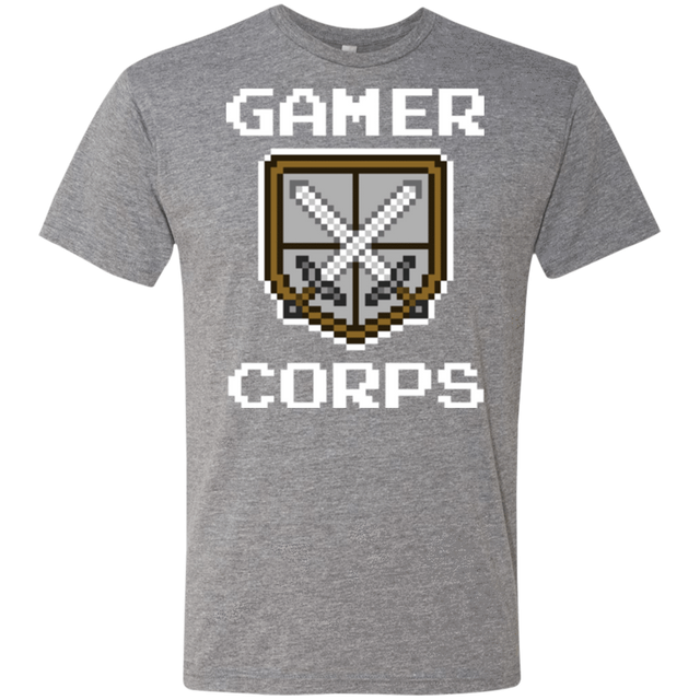T-Shirts Premium Heather / Small Gamer corps Men's Triblend T-Shirt