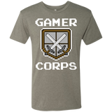 T-Shirts Venetian Grey / Small Gamer corps Men's Triblend T-Shirt