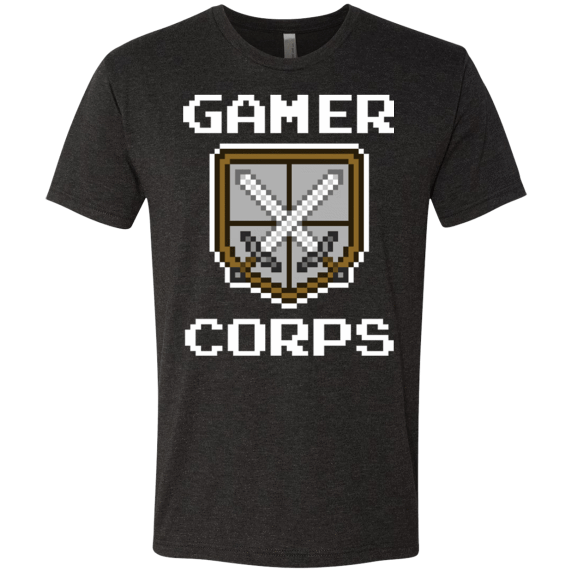T-Shirts Vintage Black / Small Gamer corps Men's Triblend T-Shirt