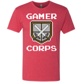 T-Shirts Vintage Red / Small Gamer corps Men's Triblend T-Shirt