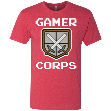 T-Shirts Vintage Red / Small Gamer corps Men's Triblend T-Shirt