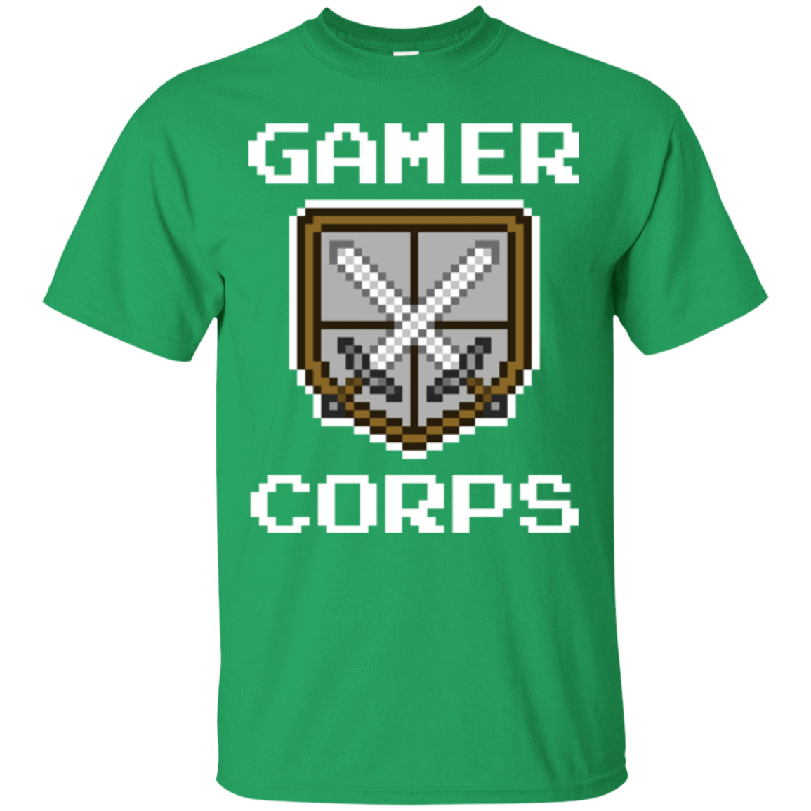 T-Shirts Irish Green / Small Gamer corps T-Shirt