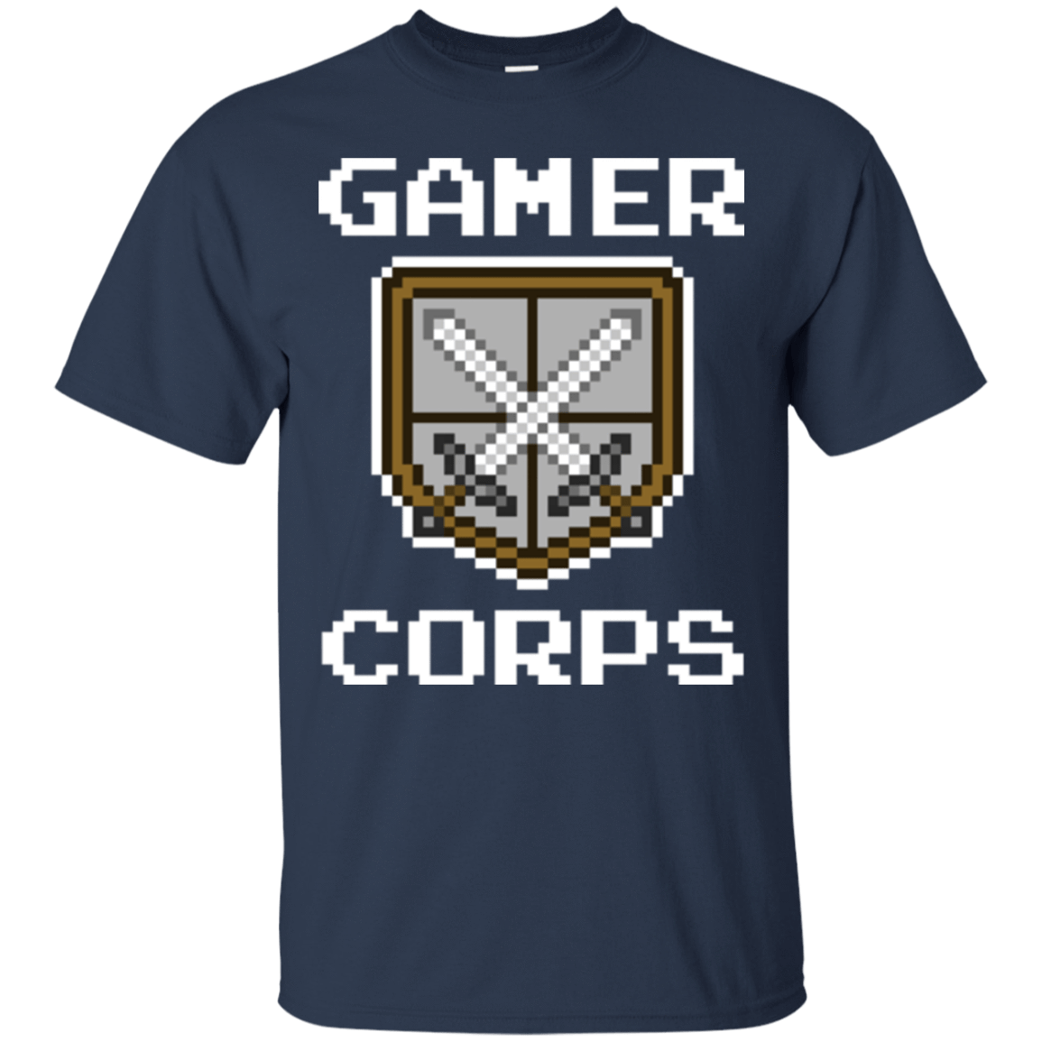 T-Shirts Navy / Small Gamer corps T-Shirt