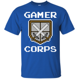 T-Shirts Royal / Small Gamer corps T-Shirt