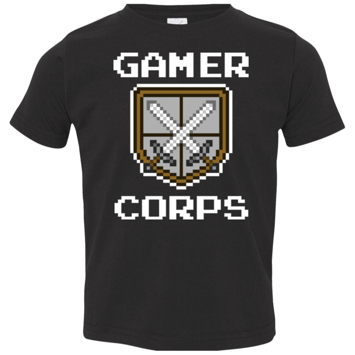 T-Shirts Black / 2T Gamer corps Toddler Premium T-Shirt