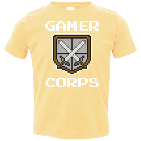 T-Shirts Butter / 2T Gamer corps Toddler Premium T-Shirt
