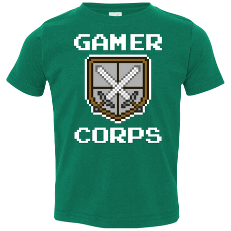 T-Shirts Kelly / 2T Gamer corps Toddler Premium T-Shirt