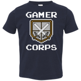 T-Shirts Navy / 2T Gamer corps Toddler Premium T-Shirt