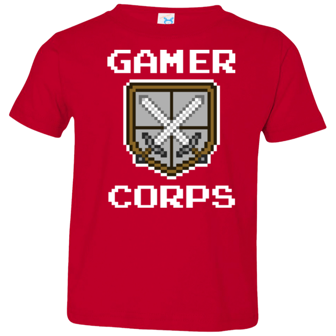 T-Shirts Red / 2T Gamer corps Toddler Premium T-Shirt