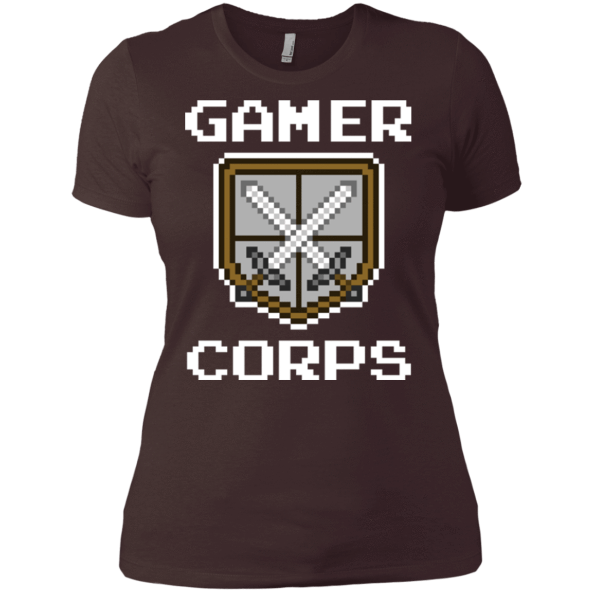 T-Shirts Dark Chocolate / X-Small Gamer corps Women's Premium T-Shirt