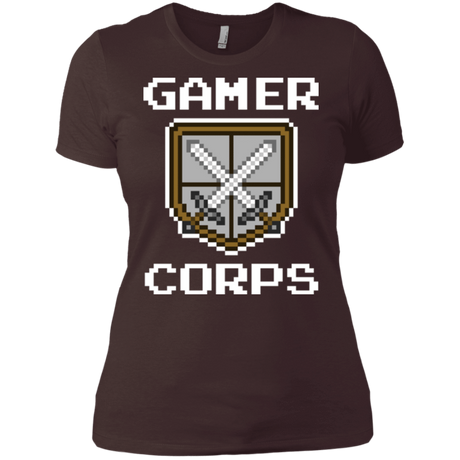 T-Shirts Dark Chocolate / X-Small Gamer corps Women's Premium T-Shirt
