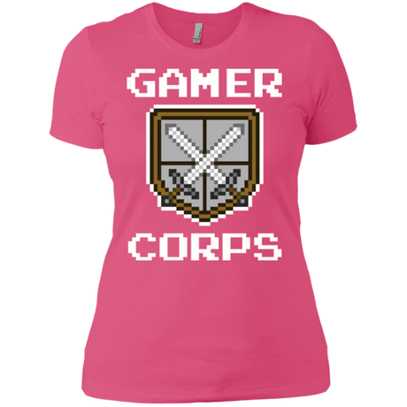 T-Shirts Hot Pink / X-Small Gamer corps Women's Premium T-Shirt