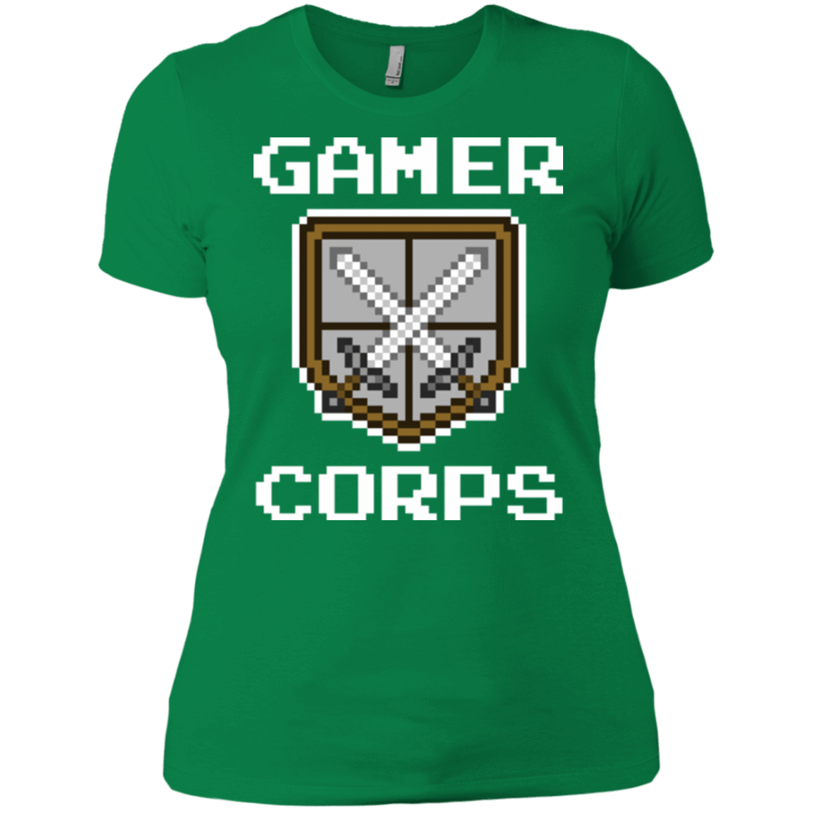 T-Shirts Kelly Green / X-Small Gamer corps Women's Premium T-Shirt