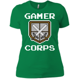 T-Shirts Kelly Green / X-Small Gamer corps Women's Premium T-Shirt