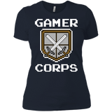 T-Shirts Midnight Navy / X-Small Gamer corps Women's Premium T-Shirt