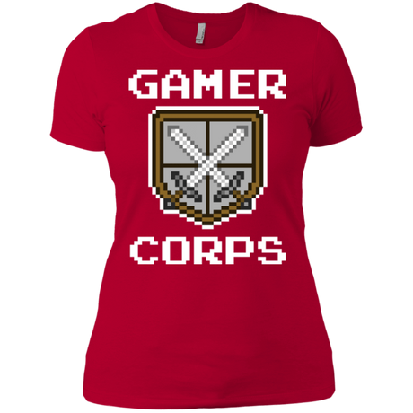 T-Shirts Red / X-Small Gamer corps Women's Premium T-Shirt
