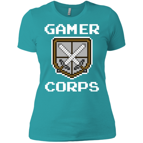 T-Shirts Tahiti Blue / X-Small Gamer corps Women's Premium T-Shirt