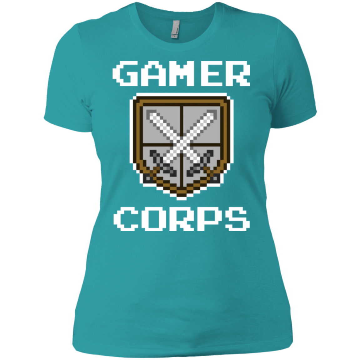 T-Shirts Tahiti Blue / X-Small Gamer corps Women's Premium T-Shirt