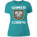 T-Shirts Tahiti Blue / X-Small Gamer corps Women's Premium T-Shirt