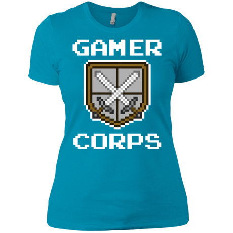 T-Shirts Turquoise / X-Small Gamer corps Women's Premium T-Shirt