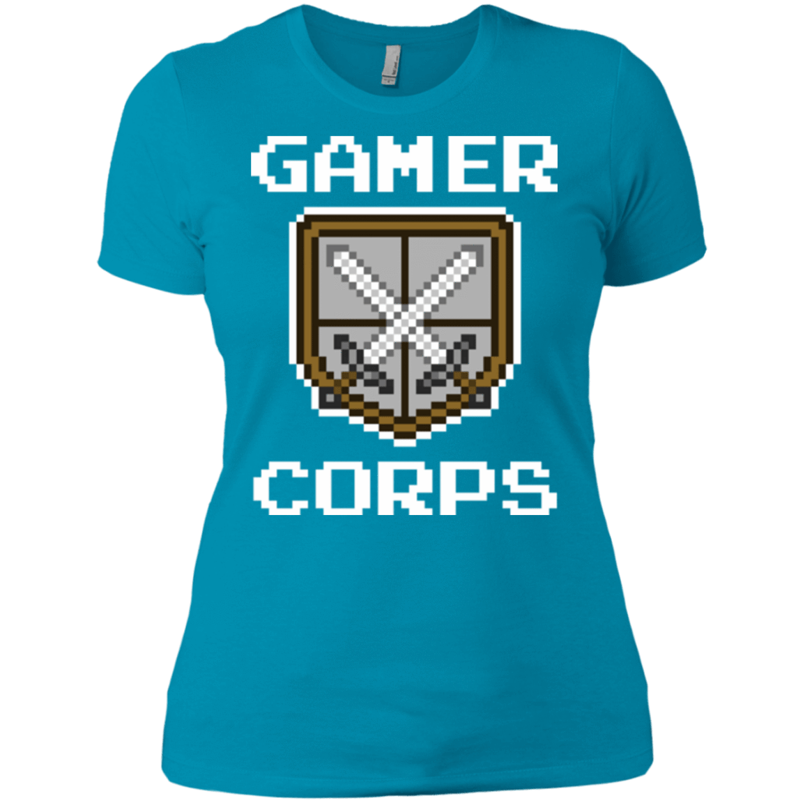 T-Shirts Turquoise / X-Small Gamer corps Women's Premium T-Shirt