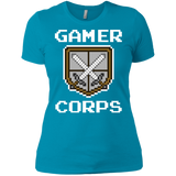 T-Shirts Turquoise / X-Small Gamer corps Women's Premium T-Shirt