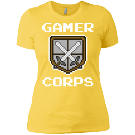 T-Shirts Vibrant Yellow / X-Small Gamer corps Women's Premium T-Shirt