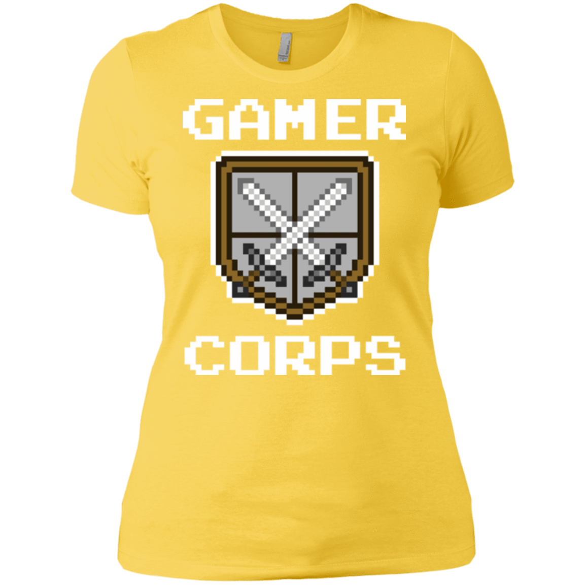 T-Shirts Vibrant Yellow / X-Small Gamer corps Women's Premium T-Shirt