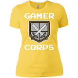 T-Shirts Vibrant Yellow / X-Small Gamer corps Women's Premium T-Shirt