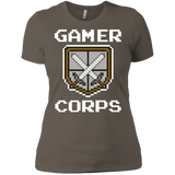 T-Shirts Warm Grey / X-Small Gamer corps Women's Premium T-Shirt